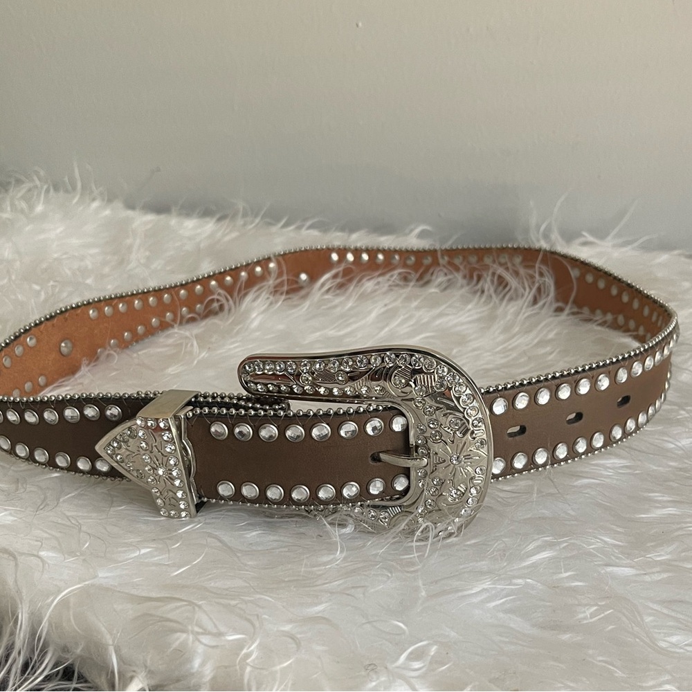 Blazin Roxx leather belt womens size smalll